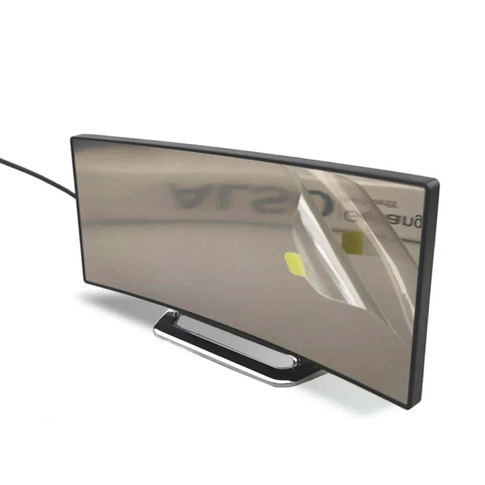 Moderner LED-Digitalwecker Mit Geschwungenem Design | Stilvoll & Funktional