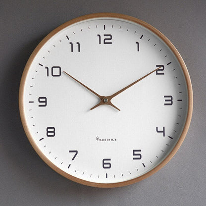 Minimalistische Wanduhr Aus Holz – Zeitlose Eleganz Für Dein Zuhause