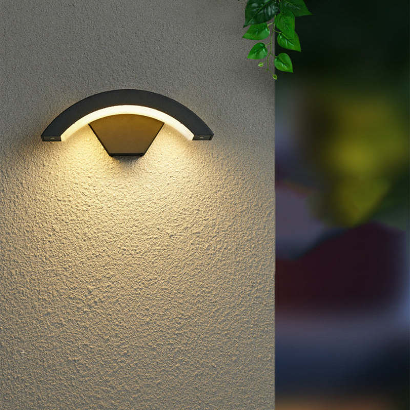 LED Wandlampe Für Außen | Rundförmig