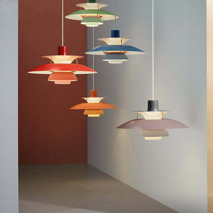 Morandi LED Pendelleuchte Mit Schirm | Moderne Hängelampe