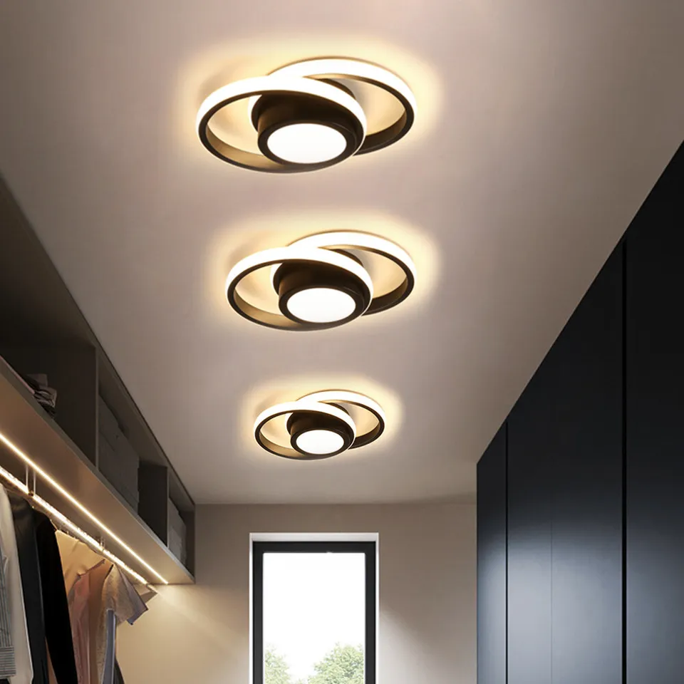 Halo Duo LED Deckenleuchte | Modernes Doppelring-Design Für Zuhause