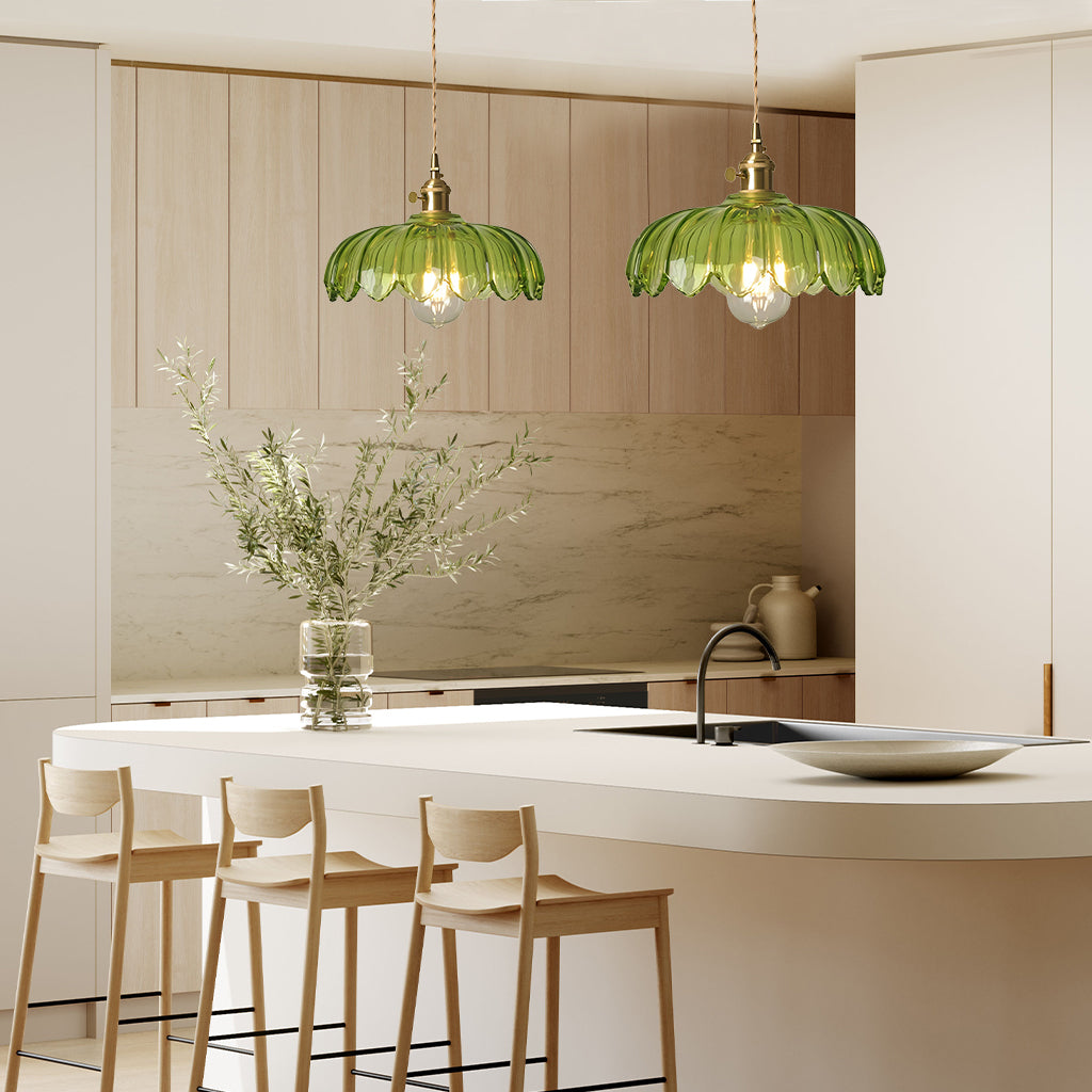 Rustic Tulip Glass Pendelleuchte | Landhausstil Beleuchtung Für Ihr Zuhause