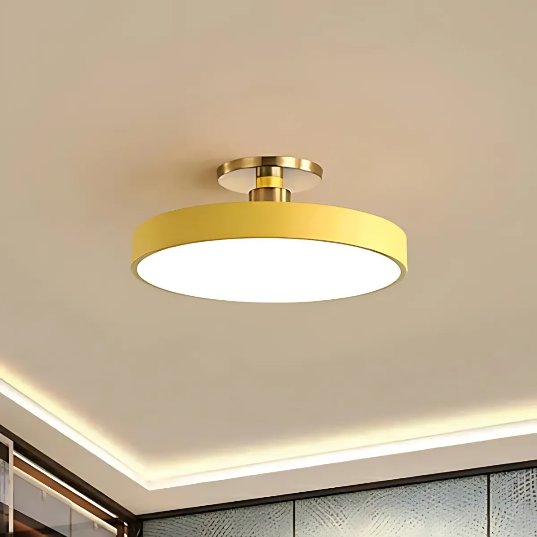 Skandinavische LED Deckenleuchte | Minimalistische Lampe Für Ihr Zuhause