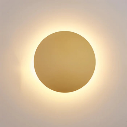Runde LED Wandlampe | Moderne Wandbeleuchtung Für Innenräume