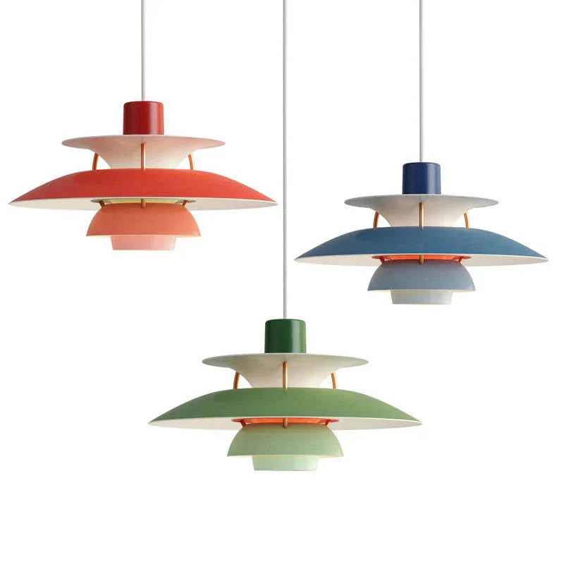 Morandi LED Pendelleuchte Mit Schirm | Moderne Hängelampe