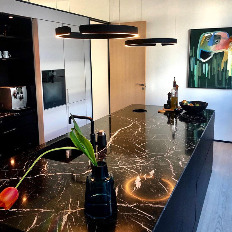 Moderne LED-Hängeleuchte In Kreisform | Stilvolle Deckenlampe