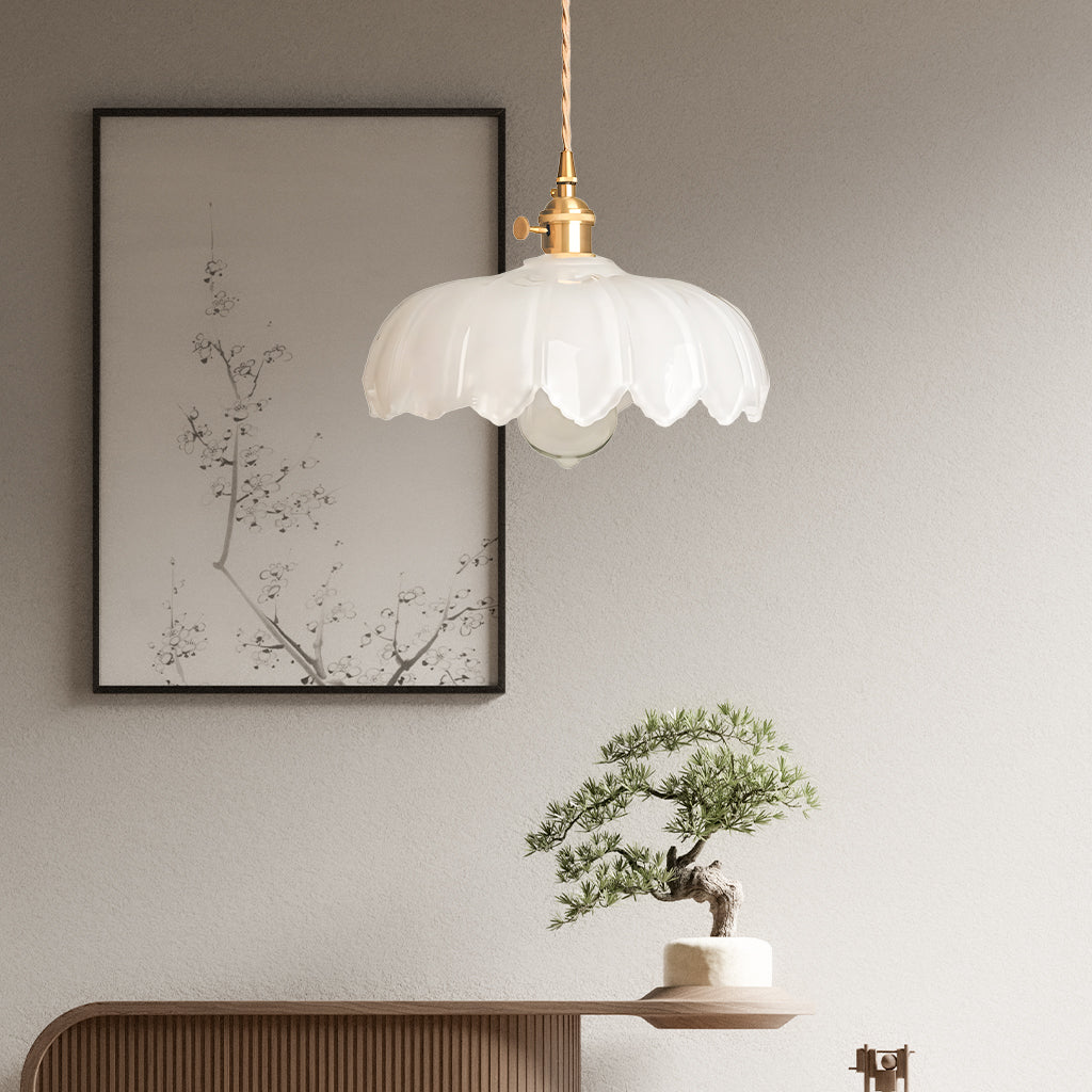 Rustic Tulip Glass Pendelleuchte | Landhausstil Beleuchtung Für Ihr Zuhause