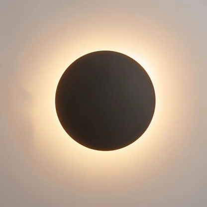 Runde LED Wandlampe | Moderne Wandbeleuchtung Für Innenräume