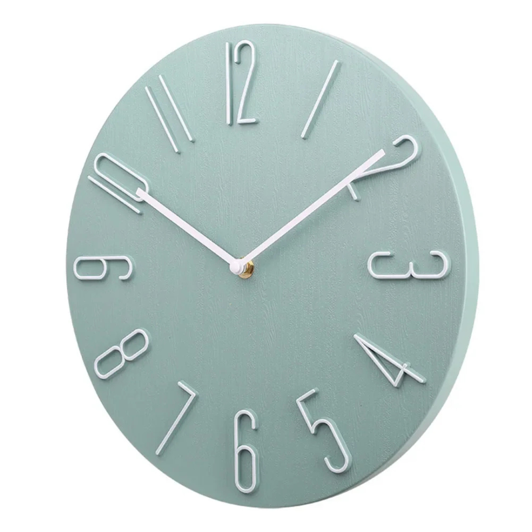 Moderne Wanduhr Mit Buntem Design Für Wohnzimmer & Büro