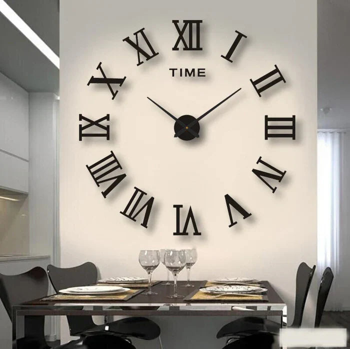 Moderne Design-Wanduhr für kreative Wandgestaltung