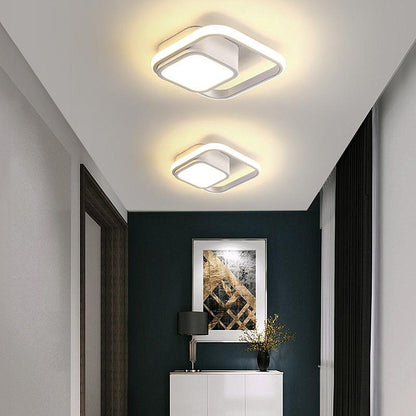 Halo Duo LED Deckenleuchte | Modernes Doppelring-Design Für Zuhause