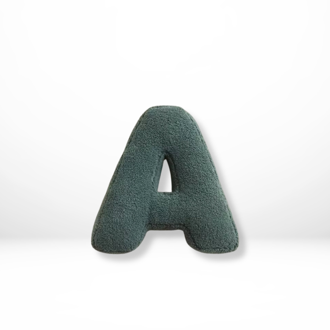 Alphabetisches Kissen | Anmutig