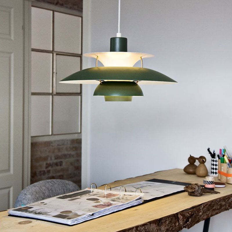 Morandi LED Pendelleuchte Mit Schirm | Moderne Hängelampe