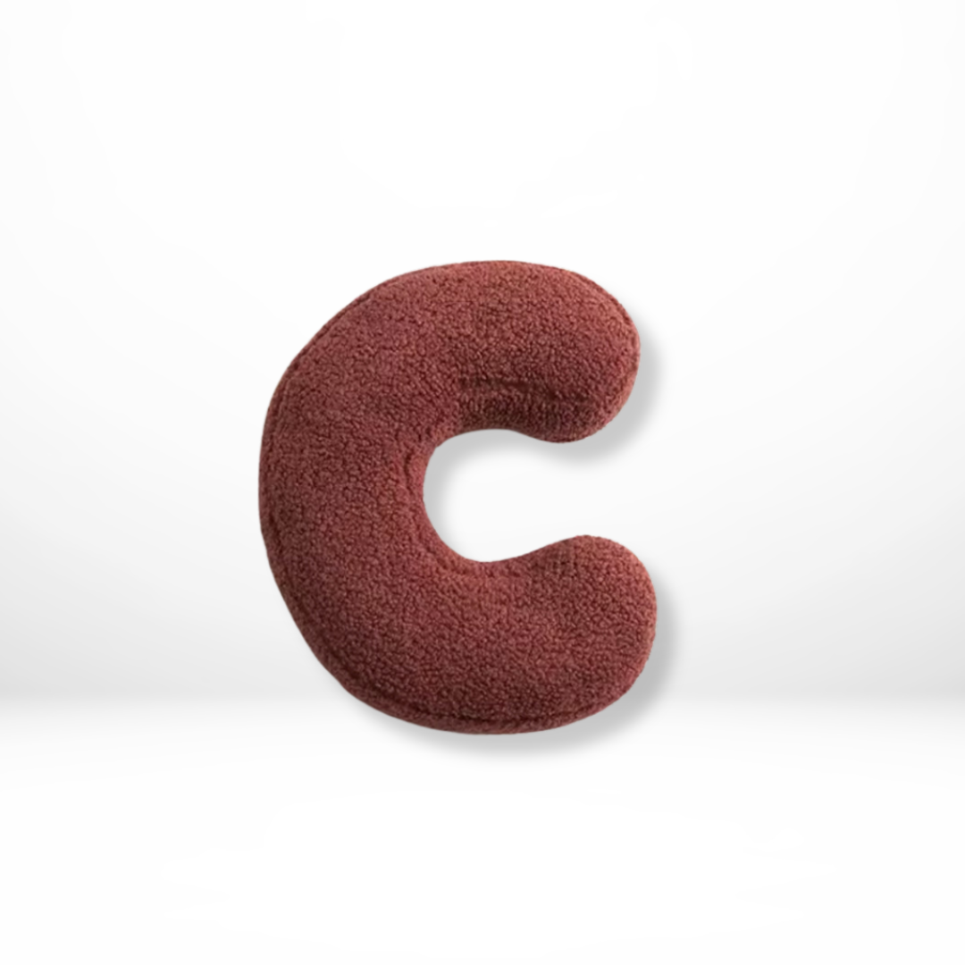 Alphabetisches Kissen | Anmutig