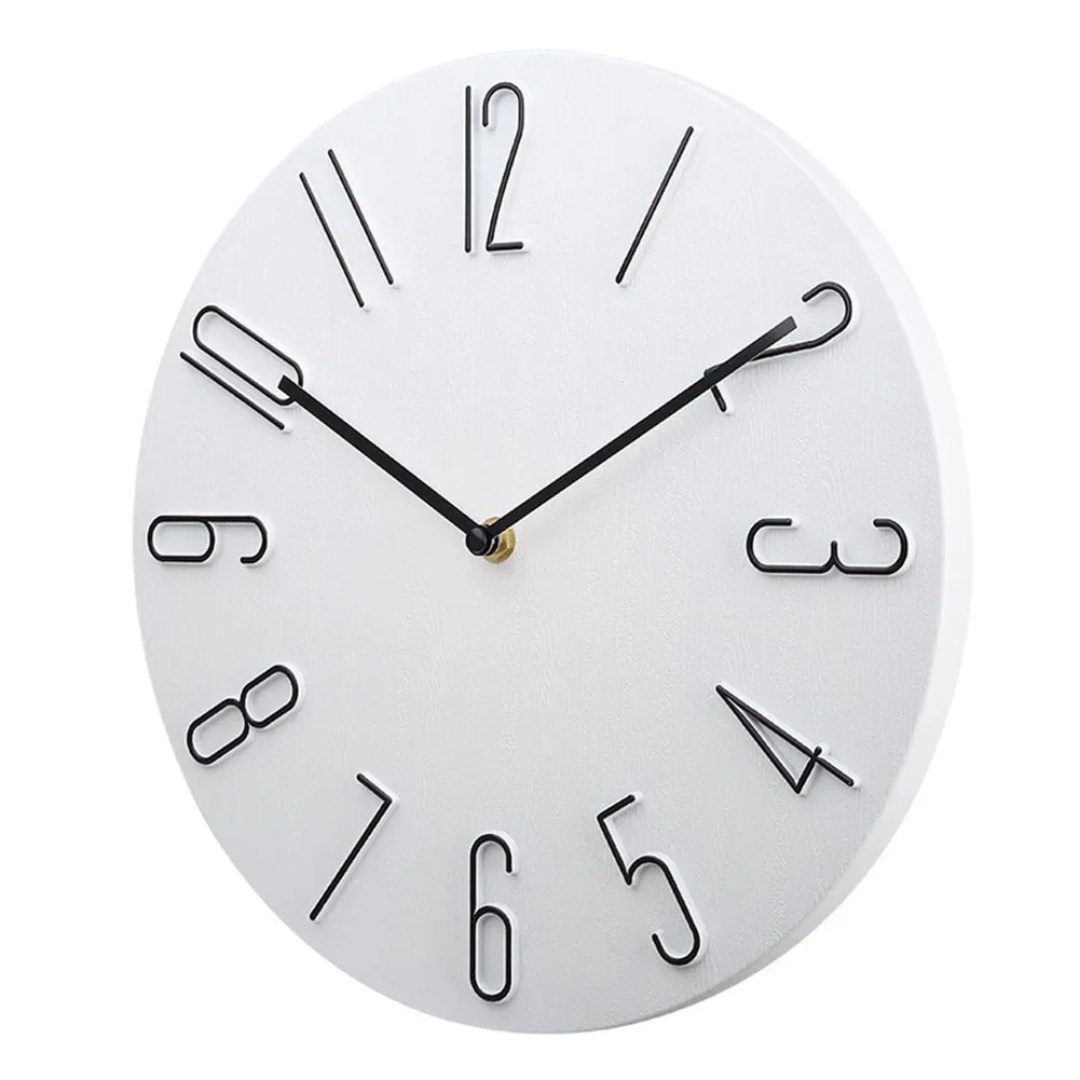 Moderne Wanduhr Mit Buntem Design Für Wohnzimmer & Büro