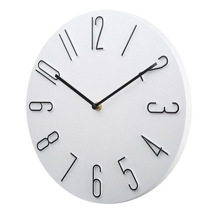 Moderne Wanduhr Mit Buntem Design Für Wohnzimmer & Büro