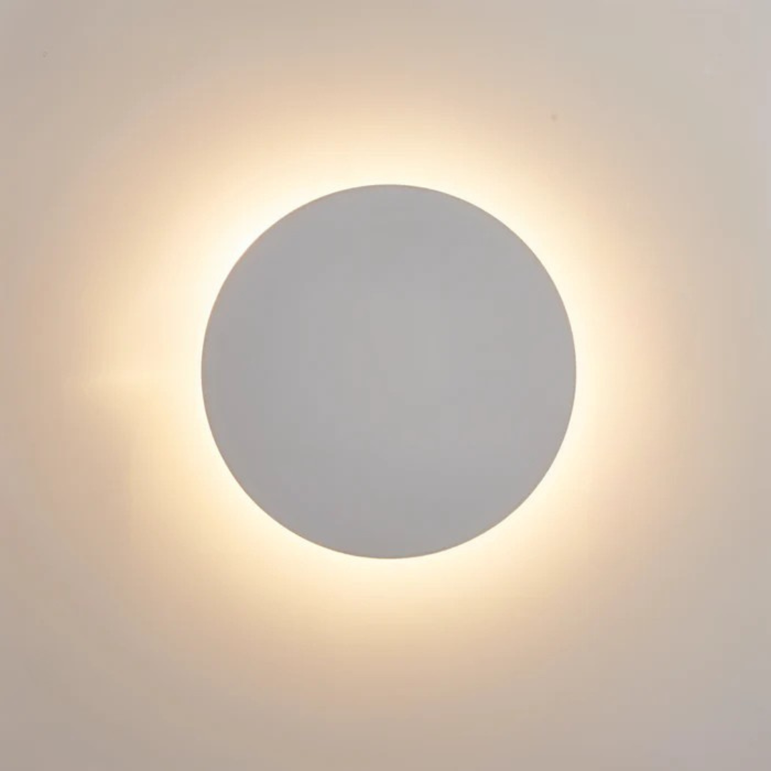 Runde LED Wandlampe | Moderne Wandbeleuchtung Für Innenräume