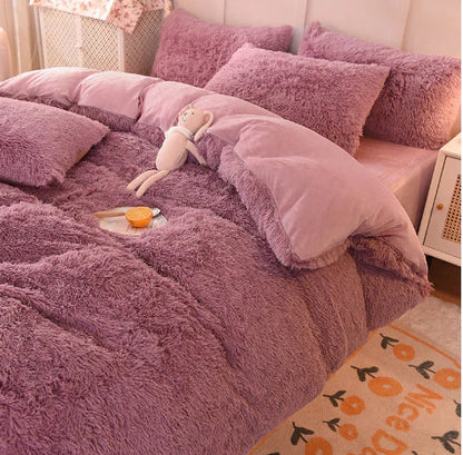 Bettwäsche Set In Bonbonfarben | Flauschig