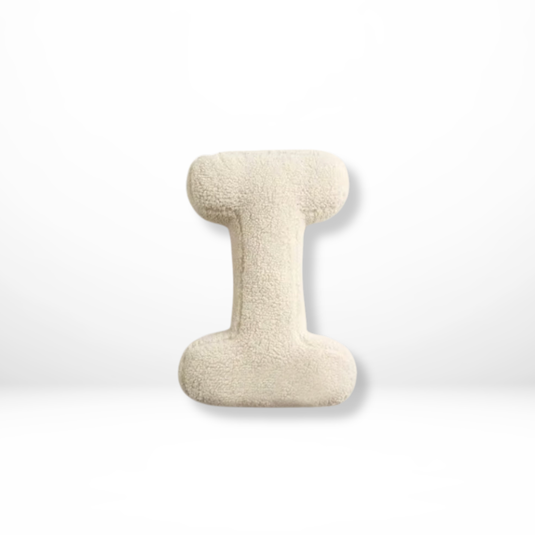 Alphabetisches Kissen | Anmutig