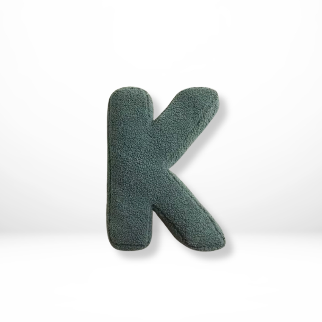 Alphabetisches Kissen | Anmutig