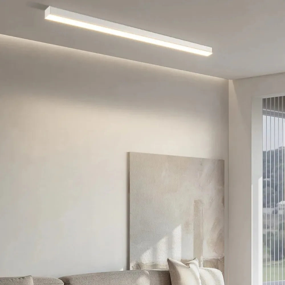 LED Deckenlampe Für Wohnzimmer | Langer Streifen