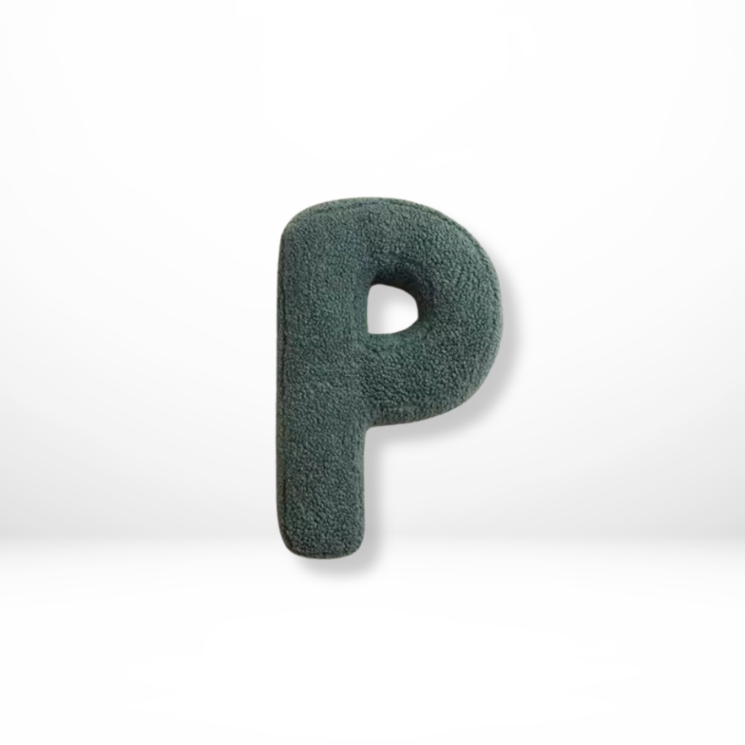Alphabetisches Kissen | Anmutig
