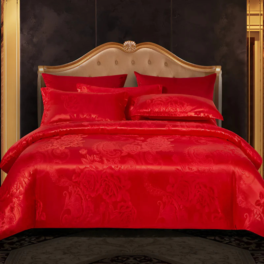 Luxe Bettbezug mit elegantem Glanz | Für stilvolle Nächte