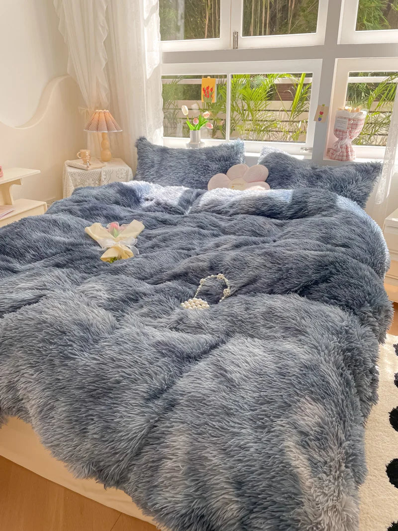 Bettwäsche Set In Bonbonfarben | Flauschig