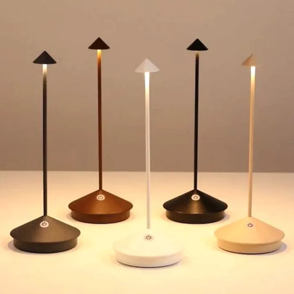 Kabellose LED Tischleuchte Mit Akku | Tragbar & Dimmbar