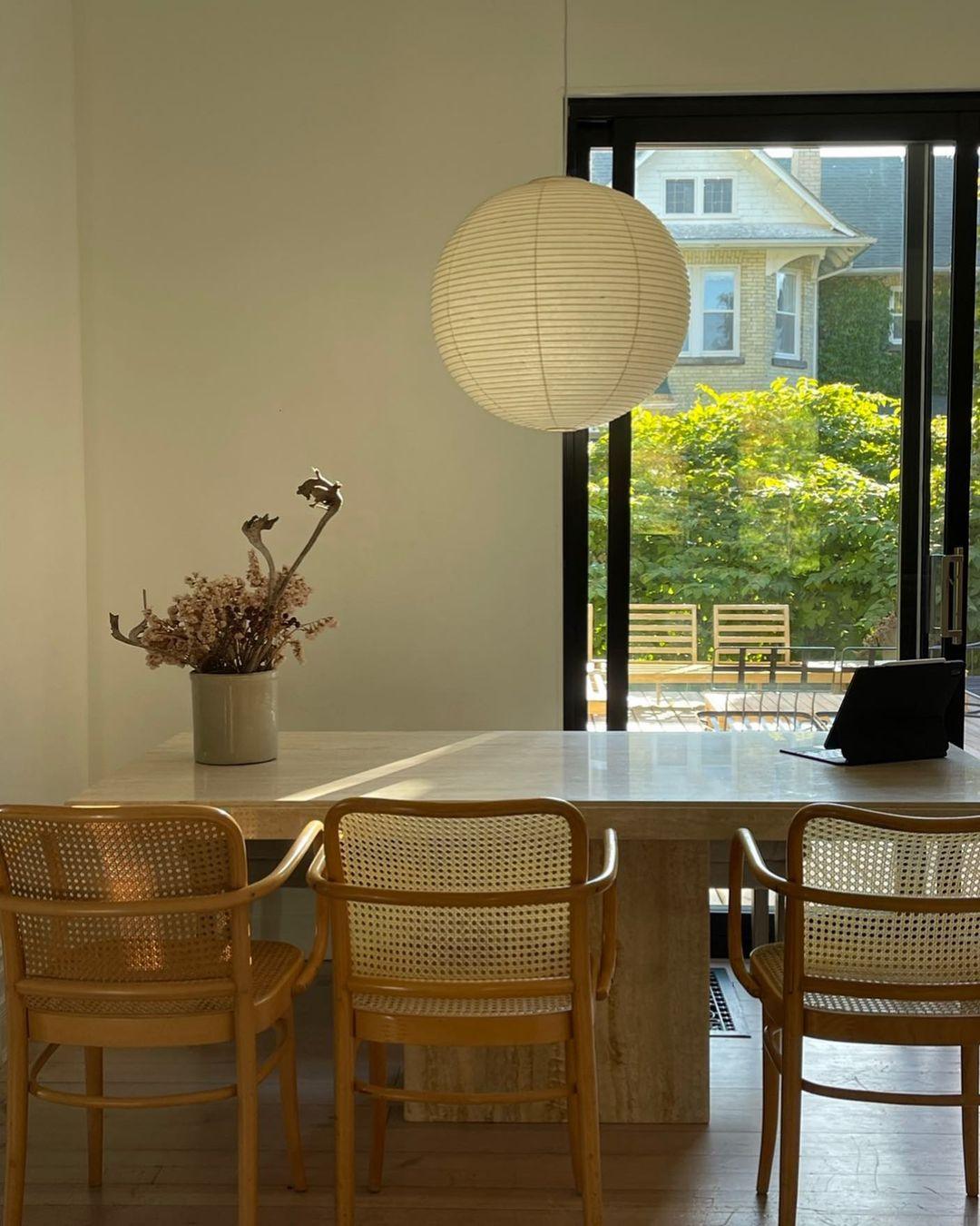 Japanische Pendelleuchte | Kugel