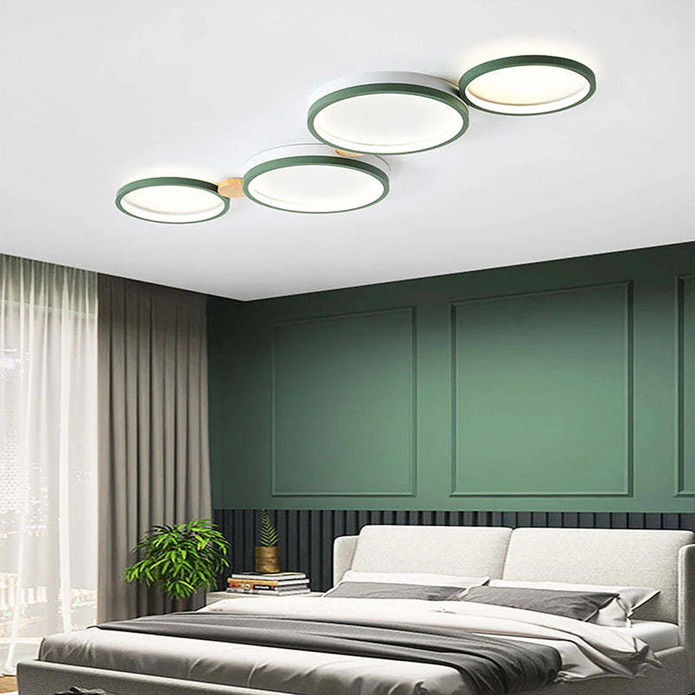 LED Deckenlampe Für Wohnzimmer | Kreis Anordnung