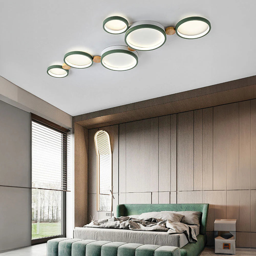 LED Deckenlampe Für Wohnzimmer | Kreis Anordnung