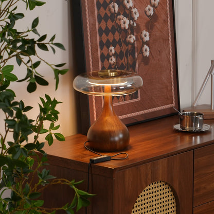 Antike Tischlampe | Pilzform