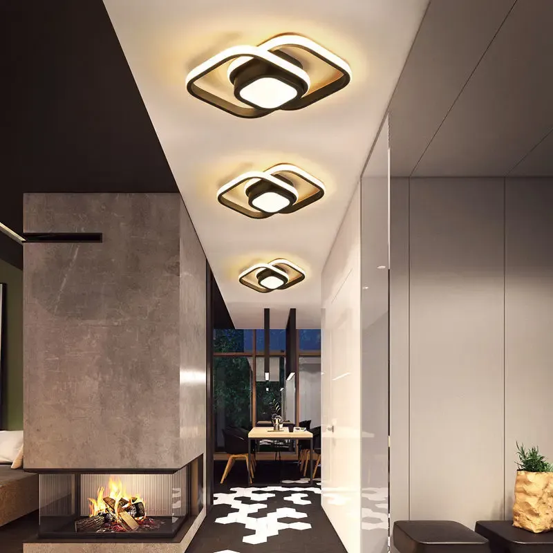Halo Duo LED Deckenleuchte | Modernes Doppelring-Design Für Zuhause