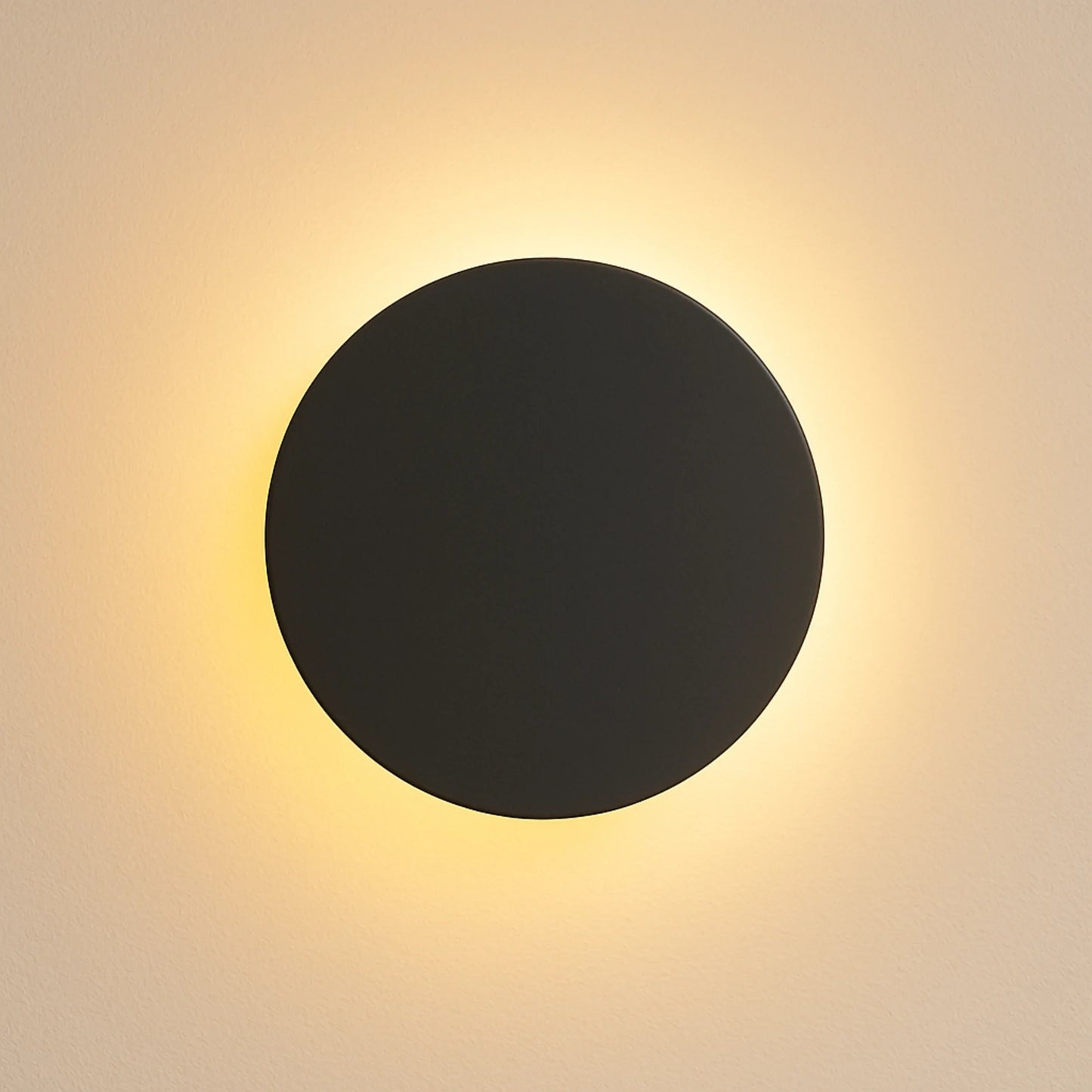 Runde LED Wandleuchte Für Garten | Wiederaufladbar