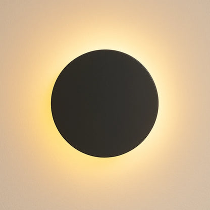 Runde LED Wandleuchte Für Garten | Wiederaufladbar