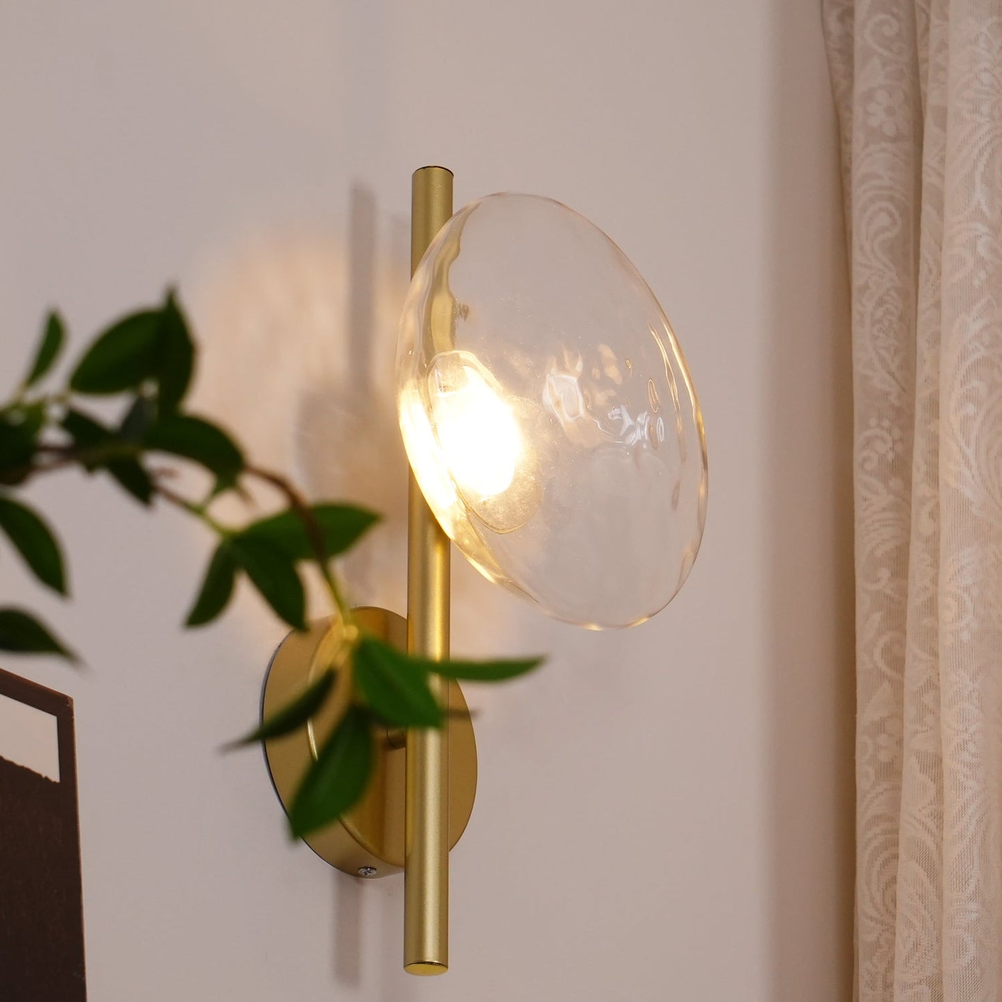 Ceto Glas Wandlampe | Für Wohnzimmer