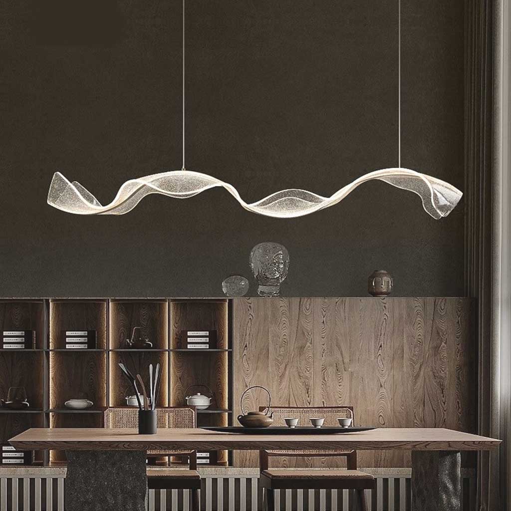 Moderne Minimalistische Luxus Kronleuchter Mit Schleifenform