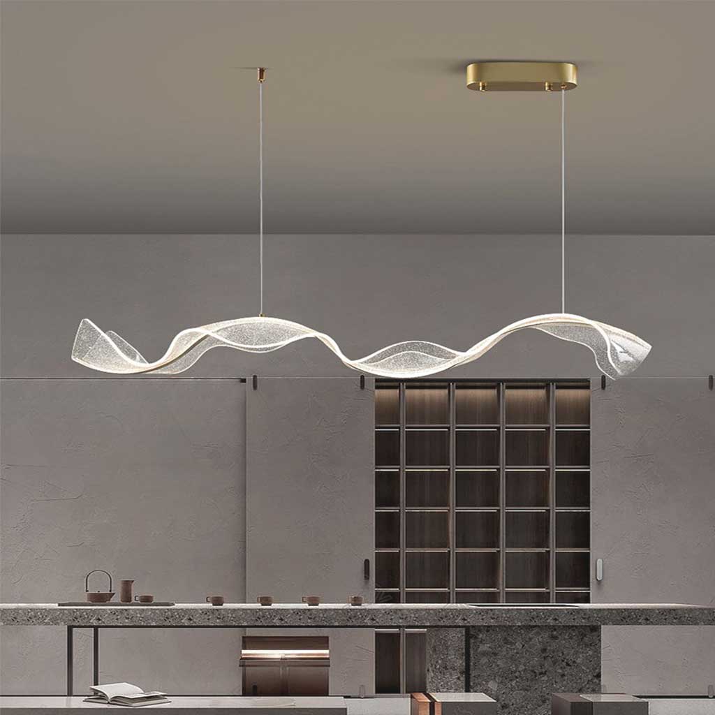 Moderne Minimalistische Luxus Kronleuchter Mit Schleifenform