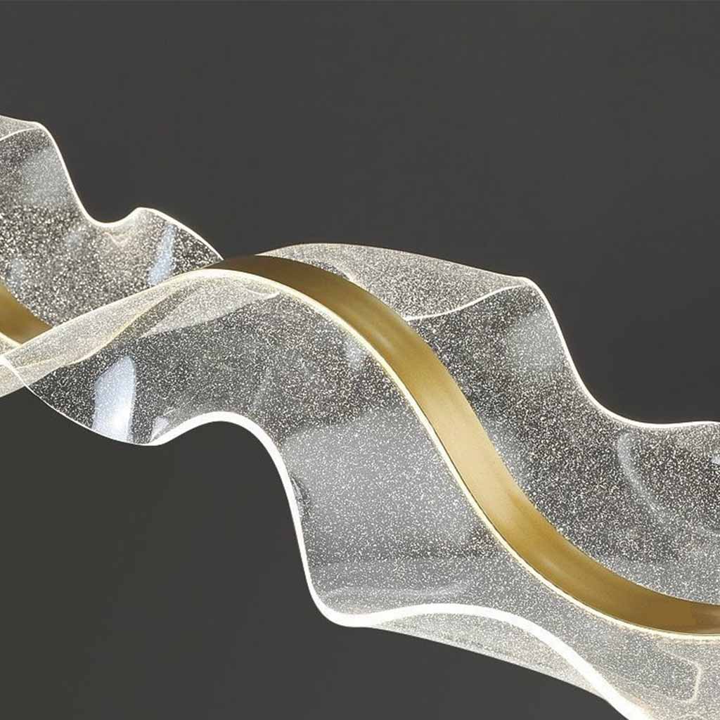 Moderne Minimalistische Luxus Kronleuchter Mit Schleifenform
