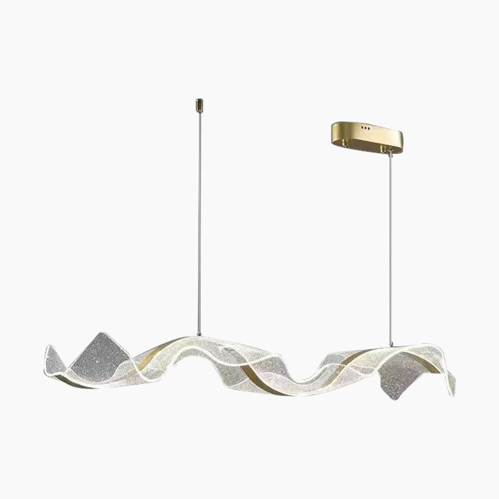 Moderne Minimalistische Luxus Kronleuchter Mit Schleifenform