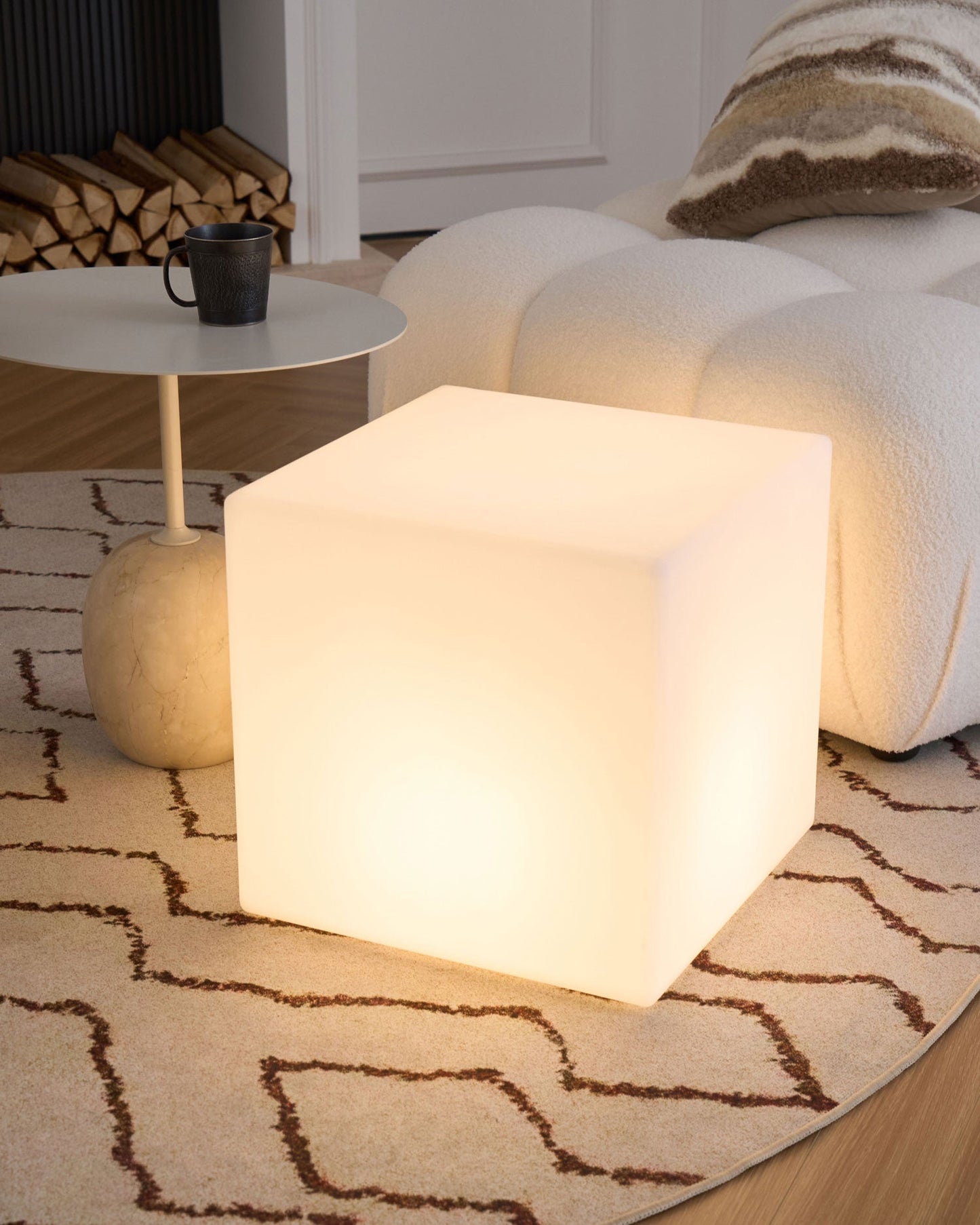 Würfel Stehlampe | LED