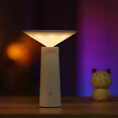 Tragbare Dimmbare LED Tischlampe | Flexibel & Kabellos Einsetzbar