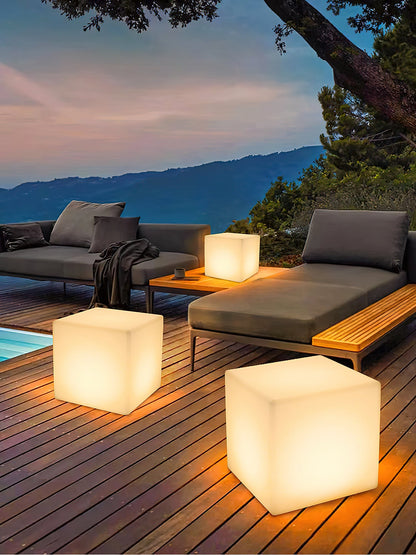 Würfel Stehlampe | LED