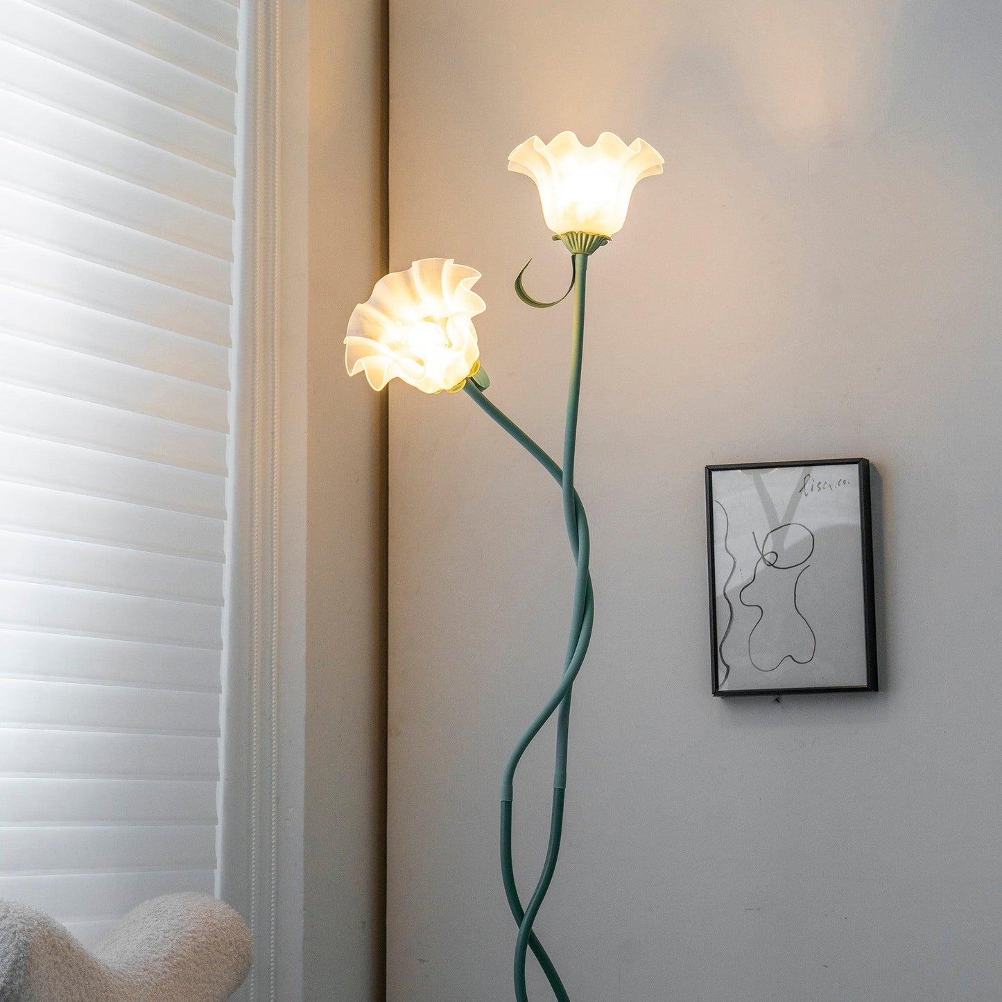 LED-Stehlampe Fürs Wohnzimmer | Blumenform
