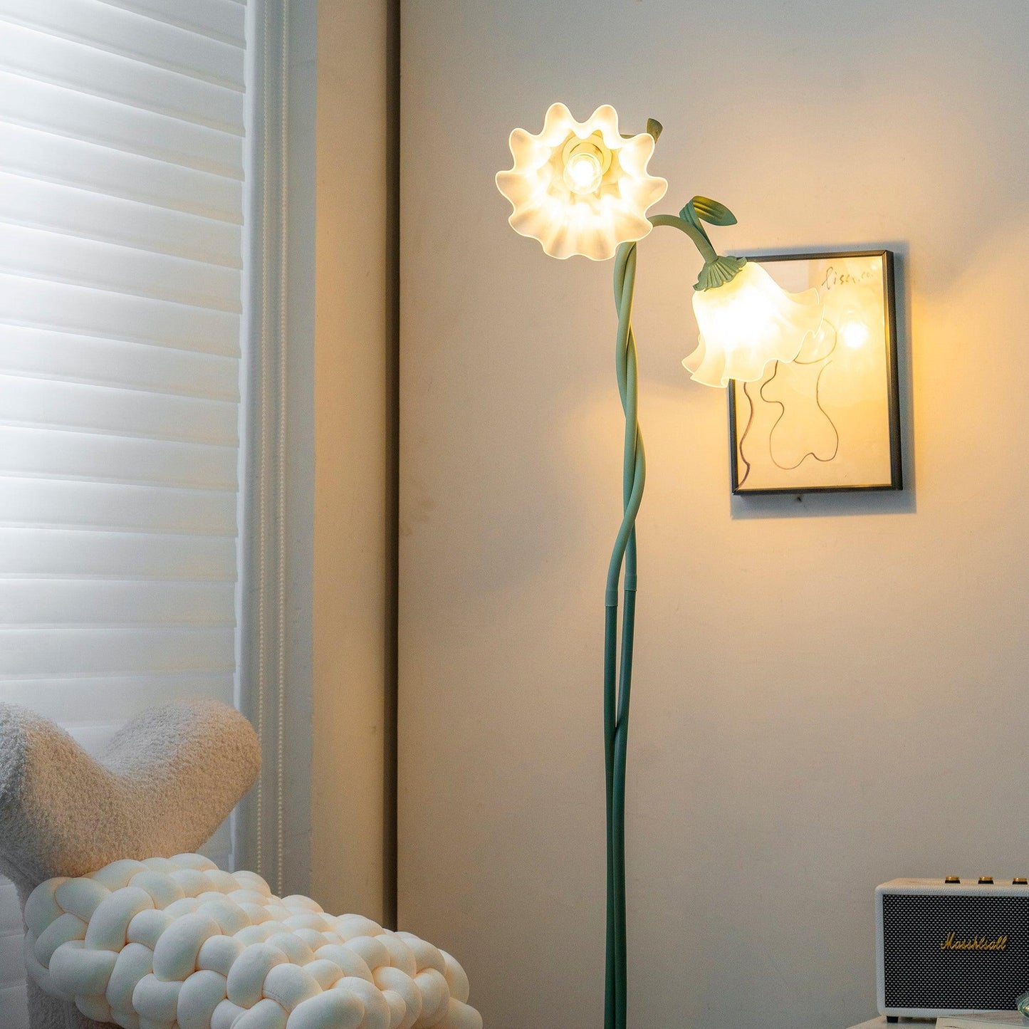LED-Stehlampe Fürs Wohnzimmer | Blumenform