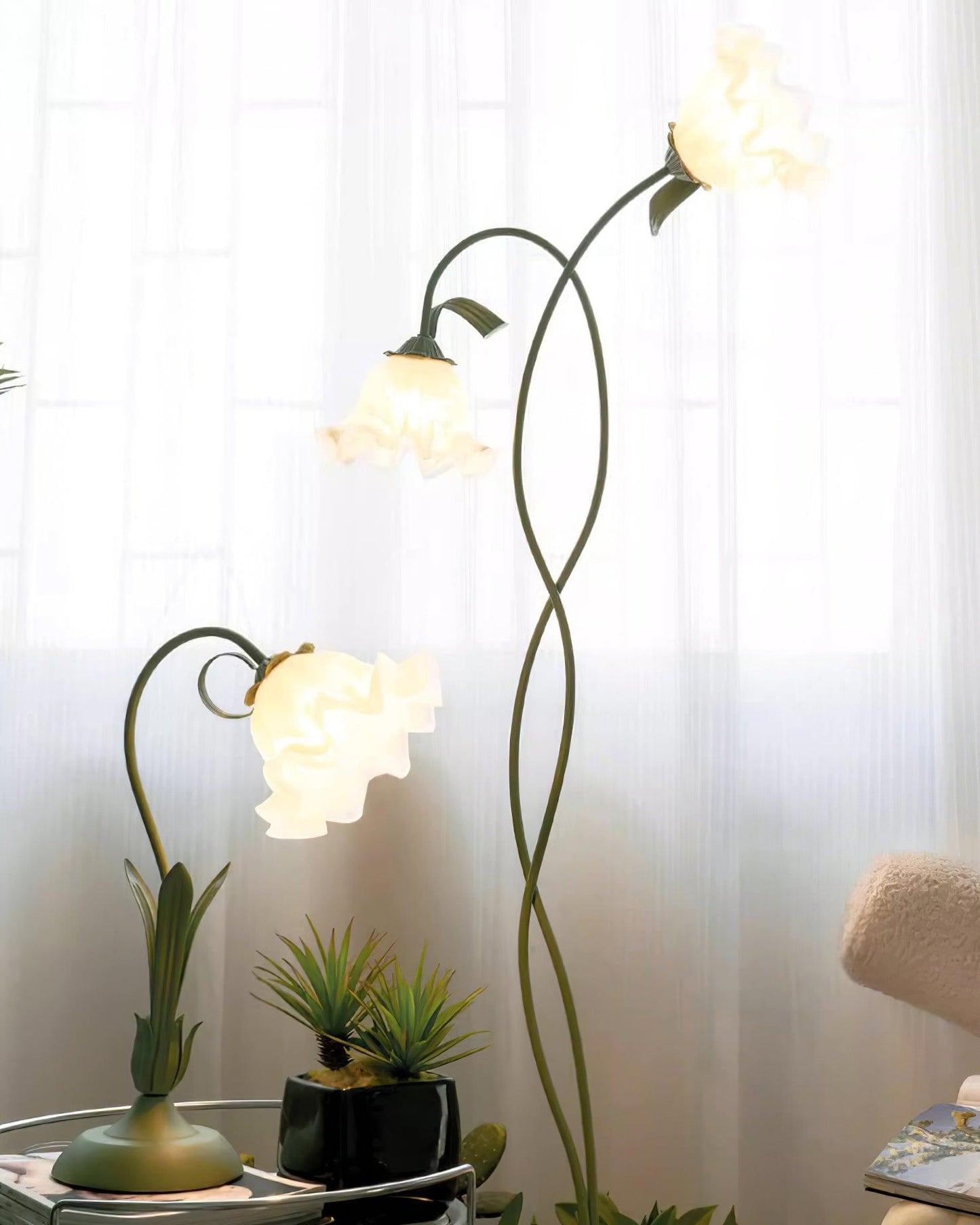 LED-Stehlampe Fürs Wohnzimmer | Blumenform