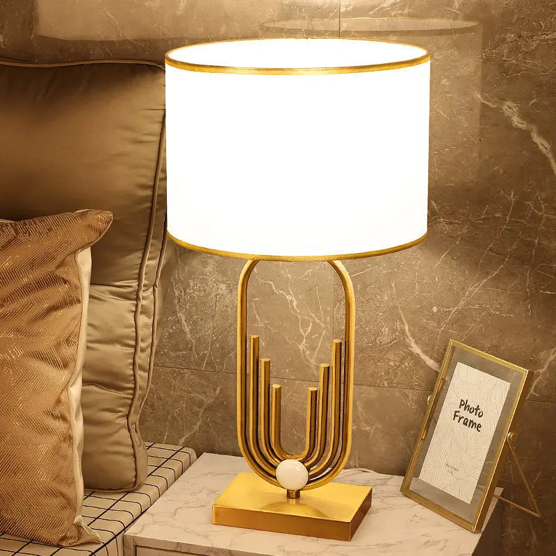 Nachttischlampe Für Schlafzimmer | Goldene Farbe