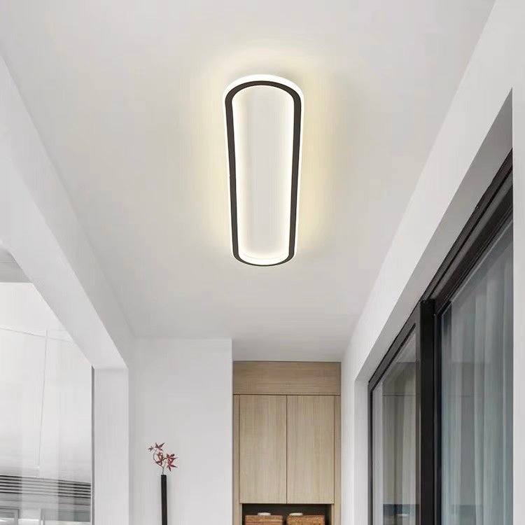 Moderne Ovale LED-Deckenleuchte Für Flure | Elegante Beleuchtung