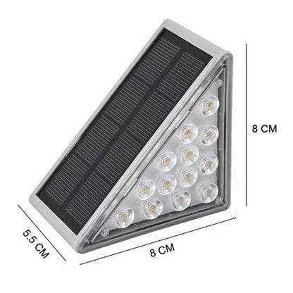 Solar Treppenbeleuchtung LED Mit Bewegungsmelder Für Außen